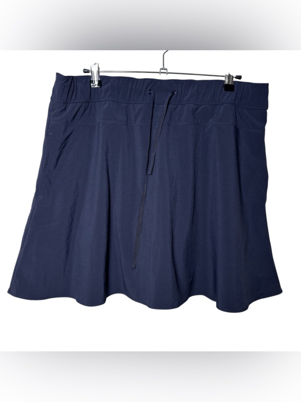 Talbots Skort Women's Large Navy Blue Tennis Pickleball Golf Coastal Performance